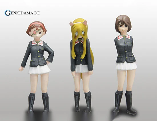 1/35 Girls und Panzer the Movie - Arikui-san Team Type 3 Medium Tank Chi-Nu & Set Plastic Model - Image 3