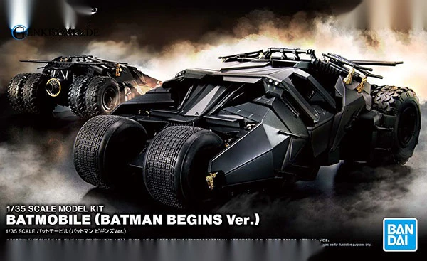 1/35 SCALE Batmobile (Batman Begins Ver.) Plastic Model - Image 10