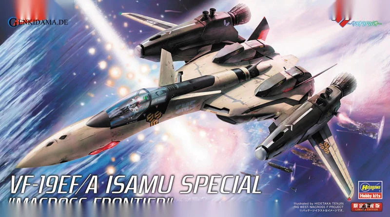 1/72 Macross Frontier Series VF-19EF/A Isamu Special "Macross Frontier" Plastic Model - Image 8