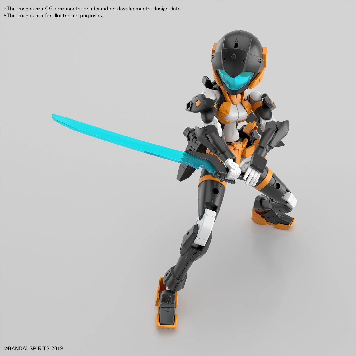 30MM - 1/144 EXM-H15D Acerby (Type-D) Modellbausatz – Anpassbarer Mecha - Image 4