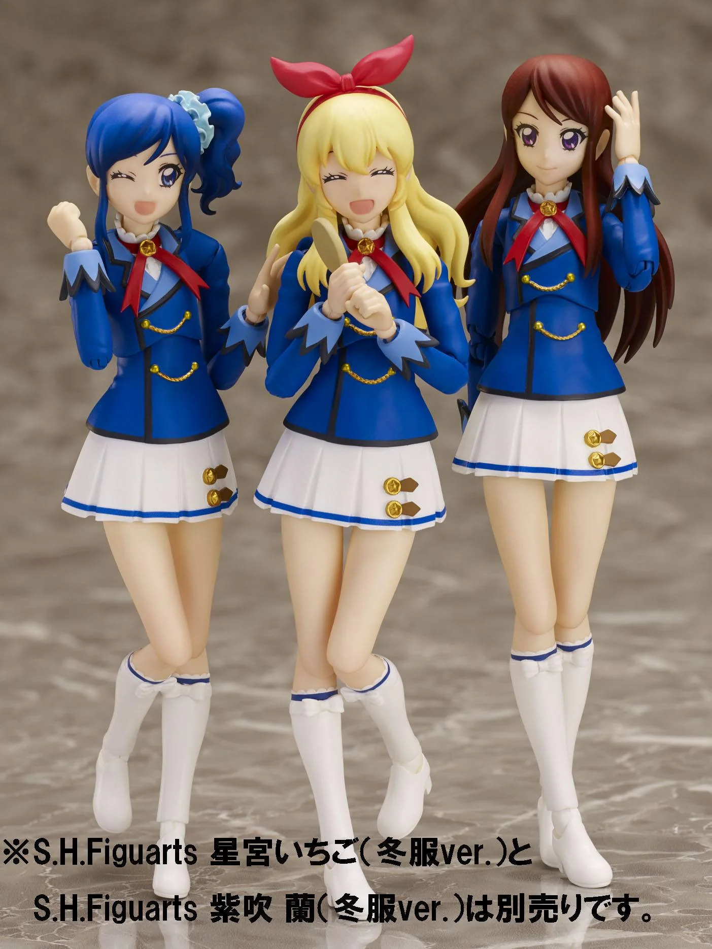 Aikatsu! S.H. Figuarts Actionfigur Aoi Kiriya Winter Uniform Ver. - Image 6
