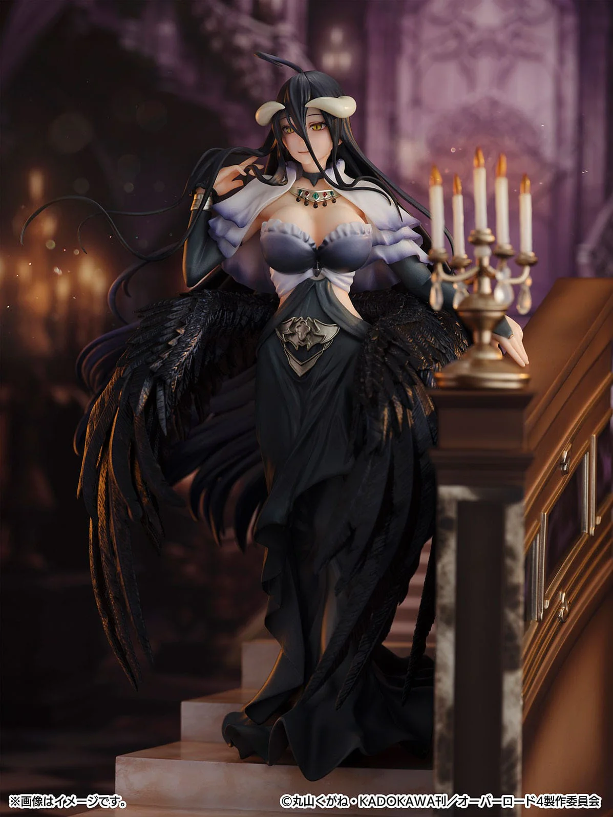 Albedo Jet Black Dress Ver. SHIBUYA SCRAMBLE eStream - Image 10