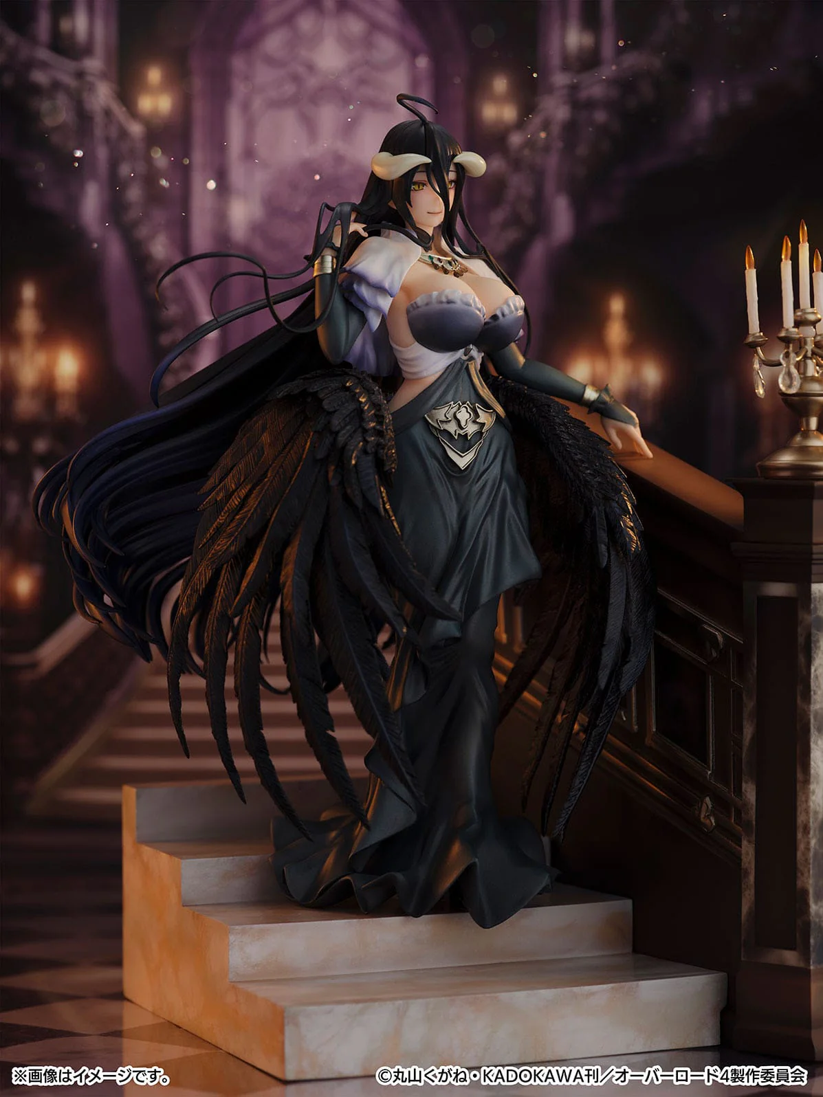 Albedo Jet Black Dress Ver. SHIBUYA SCRAMBLE eStream - Image 11