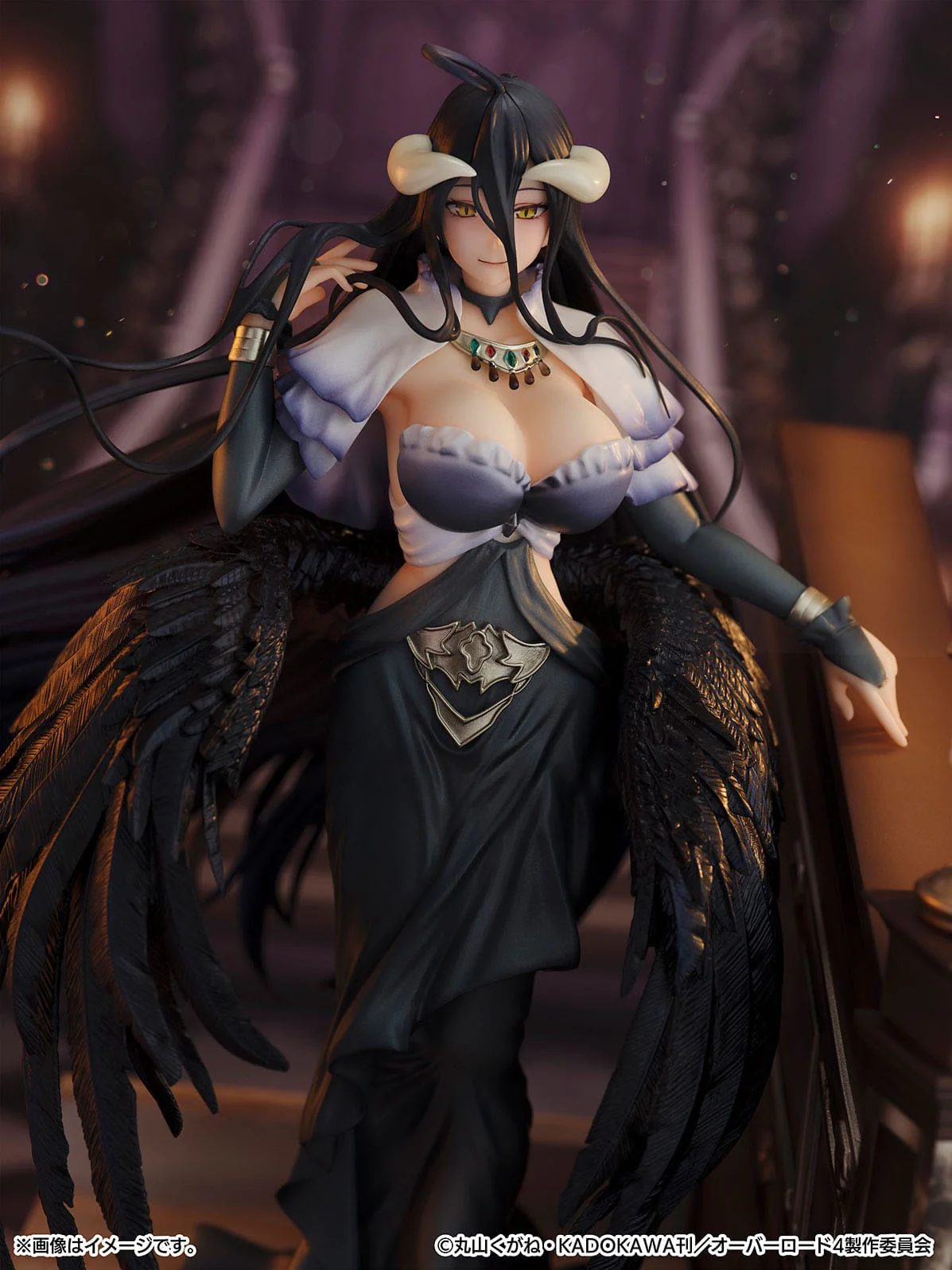 Albedo Jet Black Dress Ver. SHIBUYA SCRAMBLE eStream - Image 3