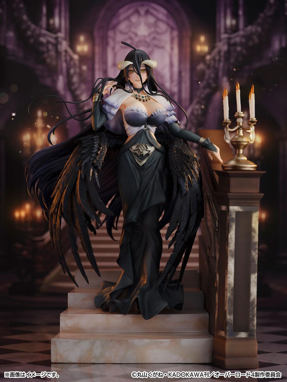 Albedo Jet Black Dress Ver. SHIBUYA SCRAMBLE eStream - Image 9