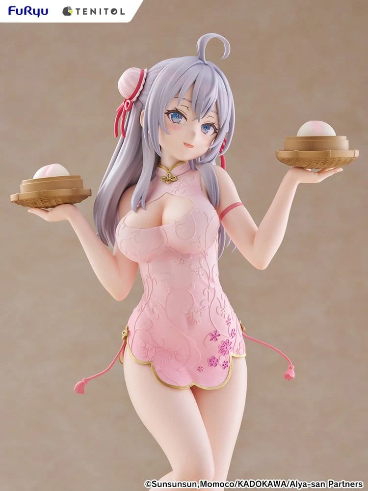 Alya Sometimes Hides Her Feelings in Russian Tenitol Tall PVC Figur Alya Cheongsam Ver. - Image 6