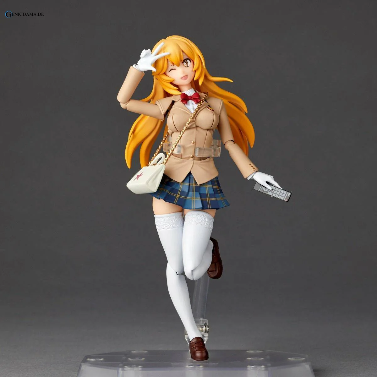 Amazing Yamaguchi/ Revoltech: A Certain Scientific Railgun T - Shokuhou Misaki - Winter Uniform Ver. (Limited) - Image 6