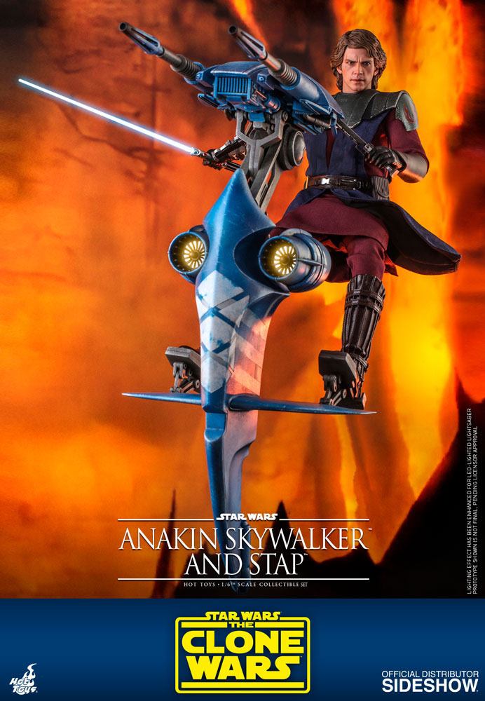 Anakin Skywalker & STAP - Star Wars The Clone Wars - Hor Toys