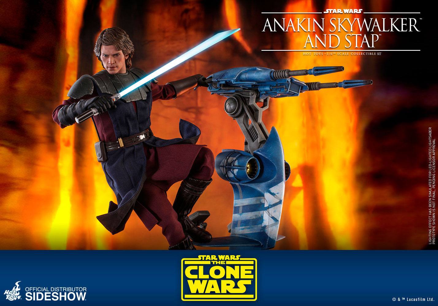 Anakin Skywalker & STAP - Star Wars The Clone Wars - Hor Toys - Image 13