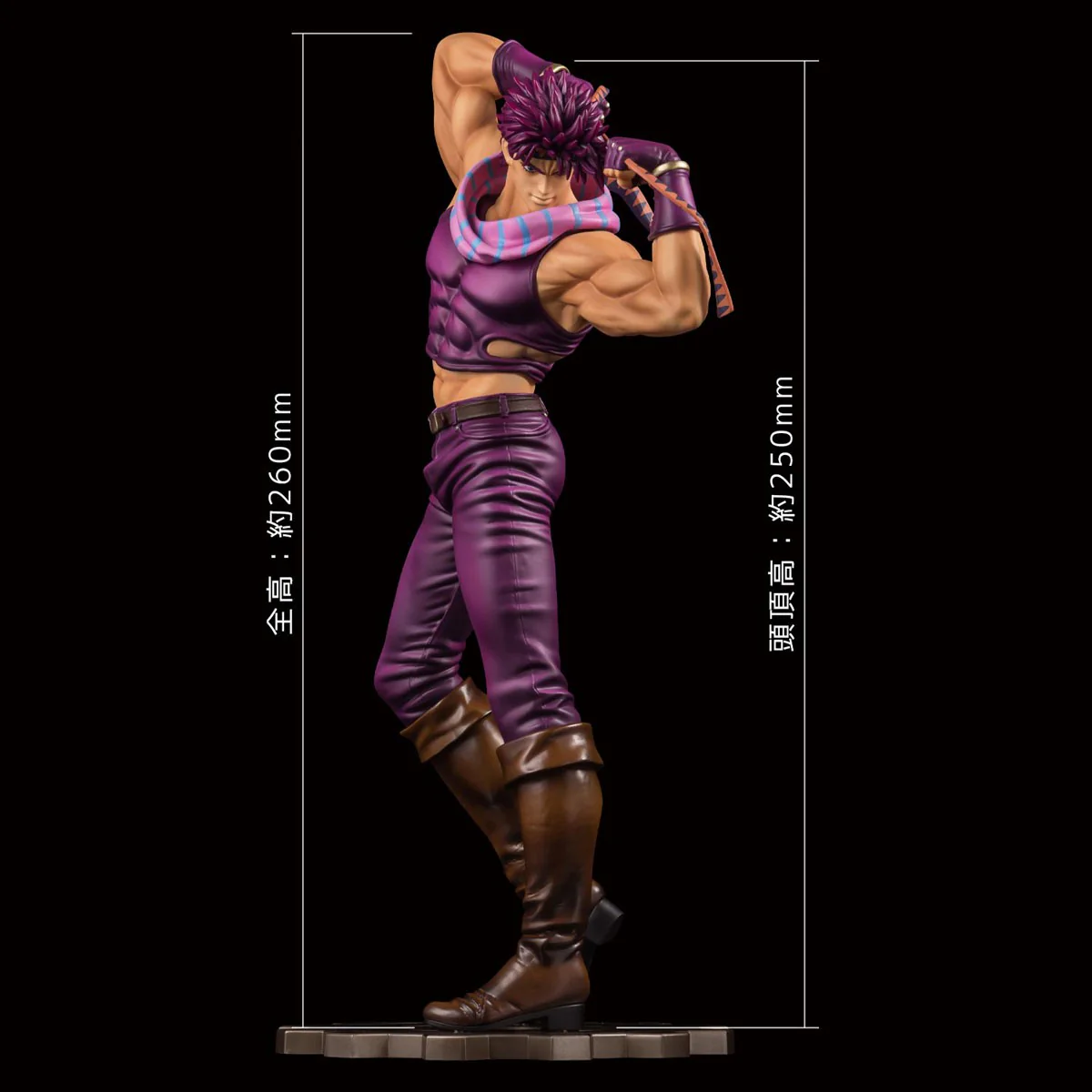 Anime JoJo`s Bizarre Adventure: Battle Tendency Museum Joseph Joestar Special Colo - Image 4