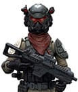 APOC Series Dark Source Actionfigur Stellar Scar Assault Team Gravelgold - Image 6