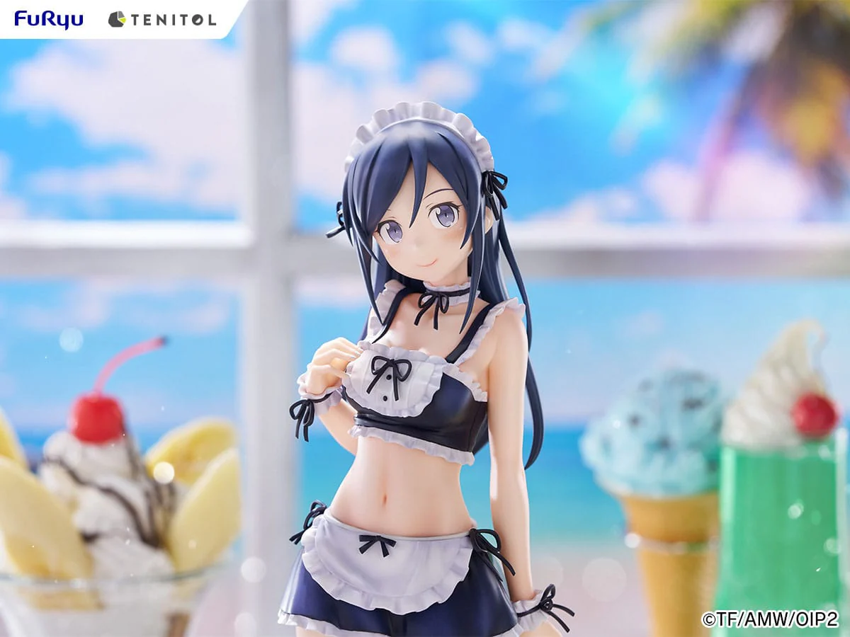 Aragaki Ayase Swimsuits Maid Ver. Tenitol Tall Furyu - Image 11
