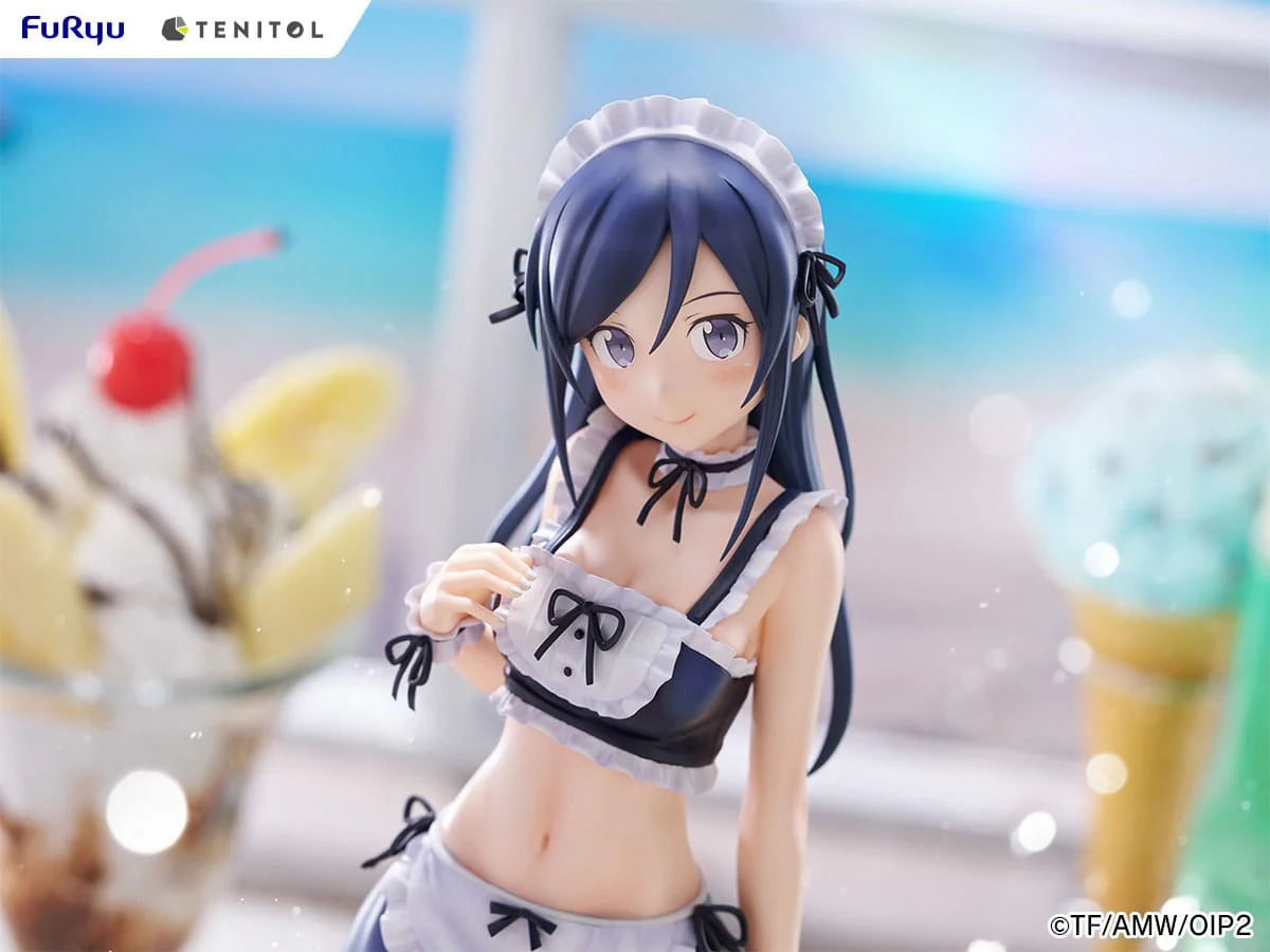 Aragaki Ayase Swimsuits Maid Ver. Tenitol Tall Furyu - Image 12