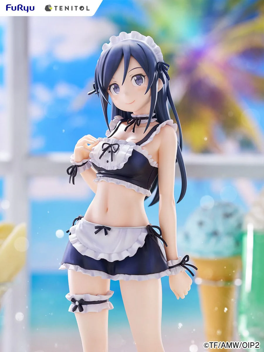 Aragaki Ayase Swimsuits Maid Ver. Tenitol Tall Furyu - Image 9