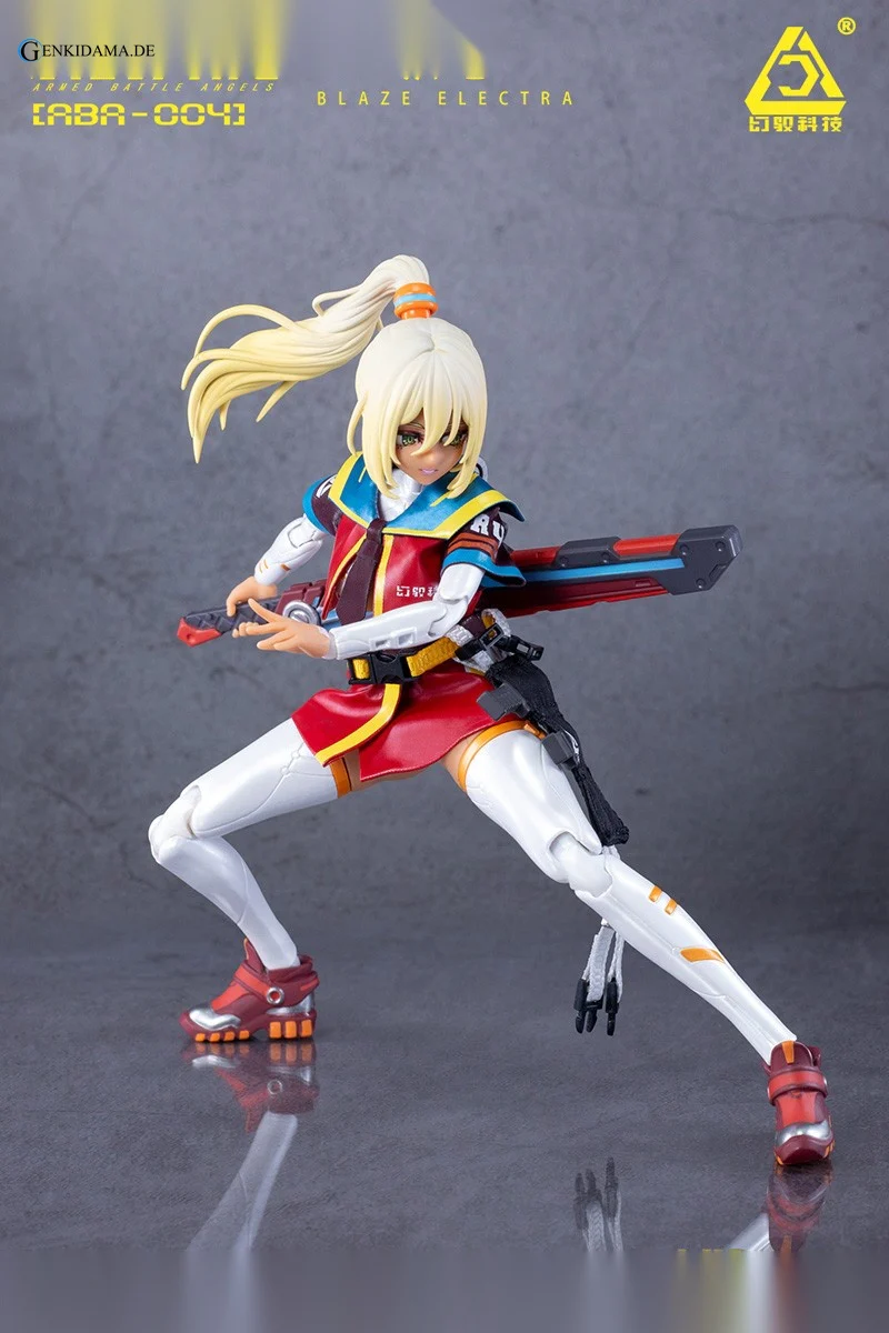 `Armed Battle Angels` Series ABA-004 Blaze Electra 1/12 Scale Action Figure - Image 3