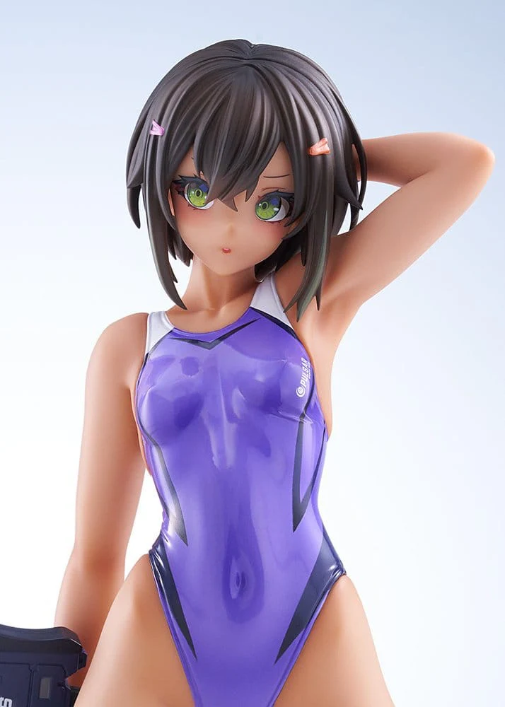 Arms Note PVC Figur Buchou-chan of the Swimming Club Purple Swimsuit Ver. - Image 4