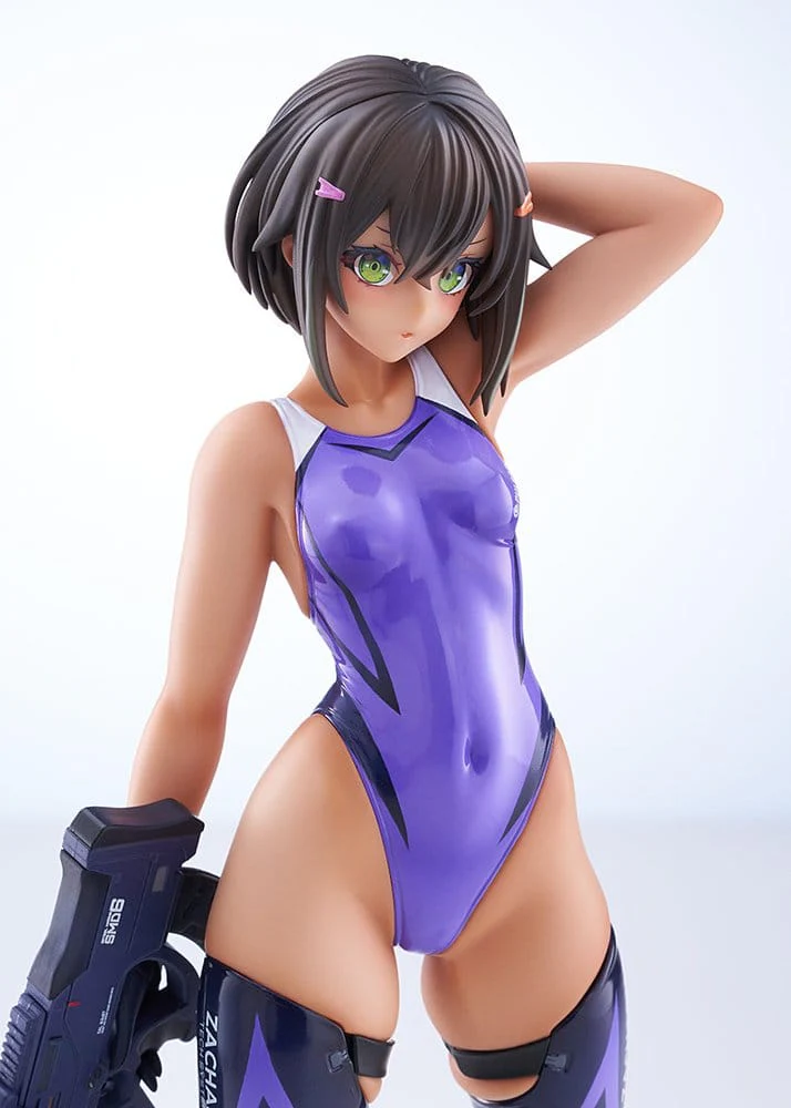 Arms Note PVC Figur Buchou-chan of the Swimming Club Purple Swimsuit Ver. - Image 5