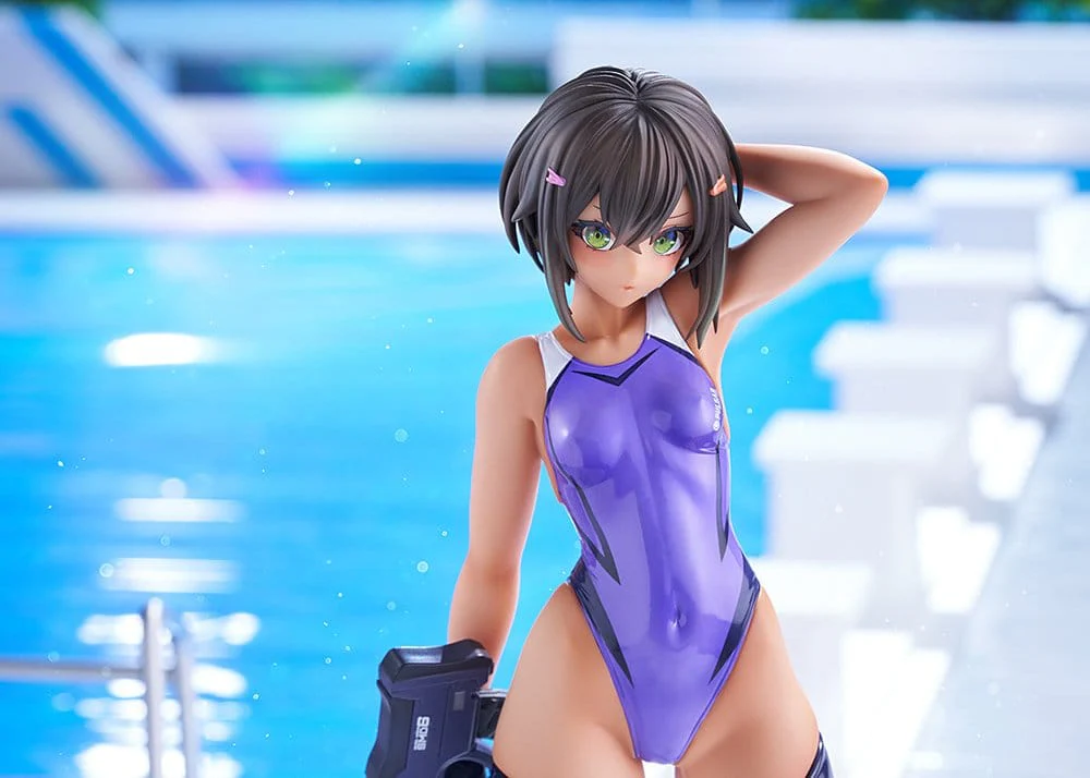 Arms Note PVC Figur Buchou-chan of the Swimming Club Purple Swimsuit Ver. - Image 9