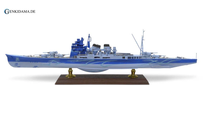 Arpeggio of Blue Steel: Ars Nova No.8 1/700 Heavy Cruiser Takao Aoki Hagane Ver. Plastic Model - Image 3