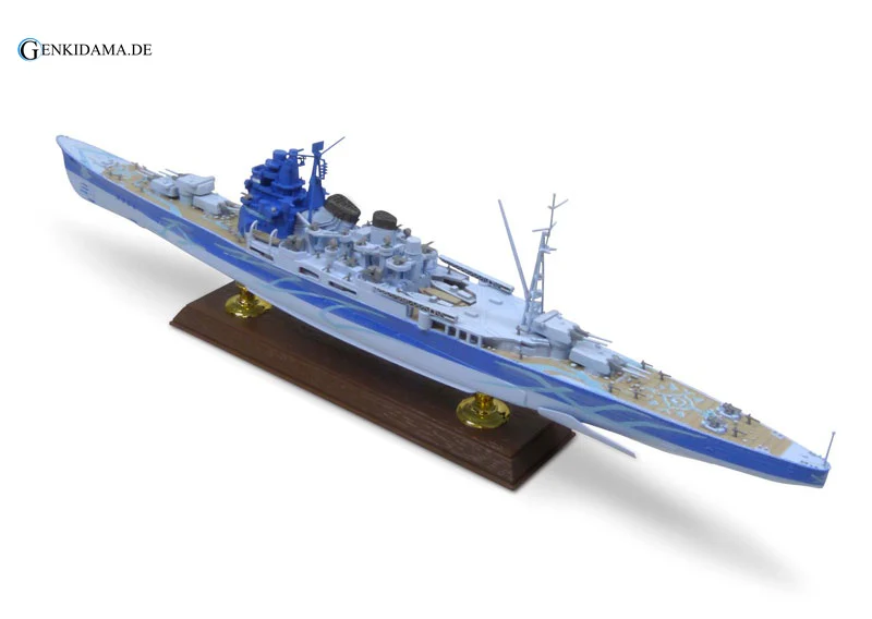 Arpeggio of Blue Steel: Ars Nova No.8 1/700 Heavy Cruiser Takao Aoki Hagane Ver. Plastic Model - Image 4