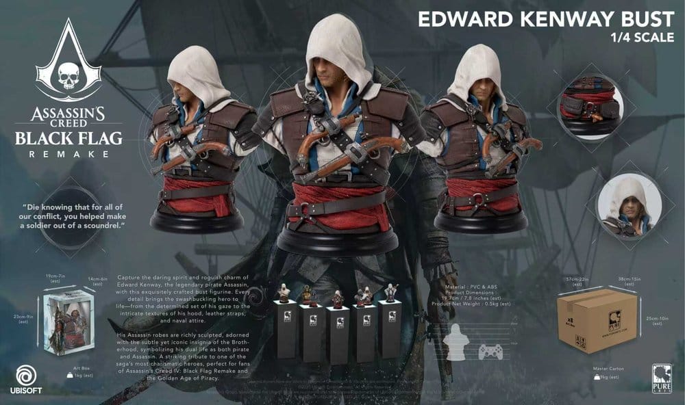Assassin´s Creed Büste Edward