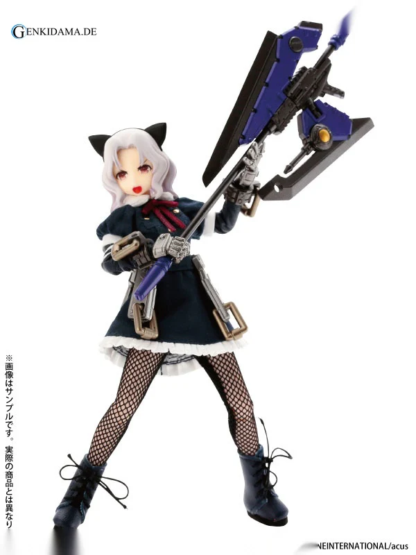 Assault Lily Series 005. Shion Katakura 1/12 Complete Doll (w/First Press Bonus: Head Accessory) - Image 3