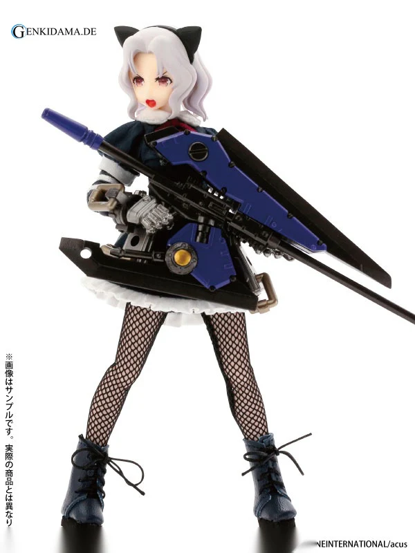 Assault Lily Series 005. Shion Katakura 1/12 Complete Doll (w/First Press Bonus: Head Accessory) - Image 4