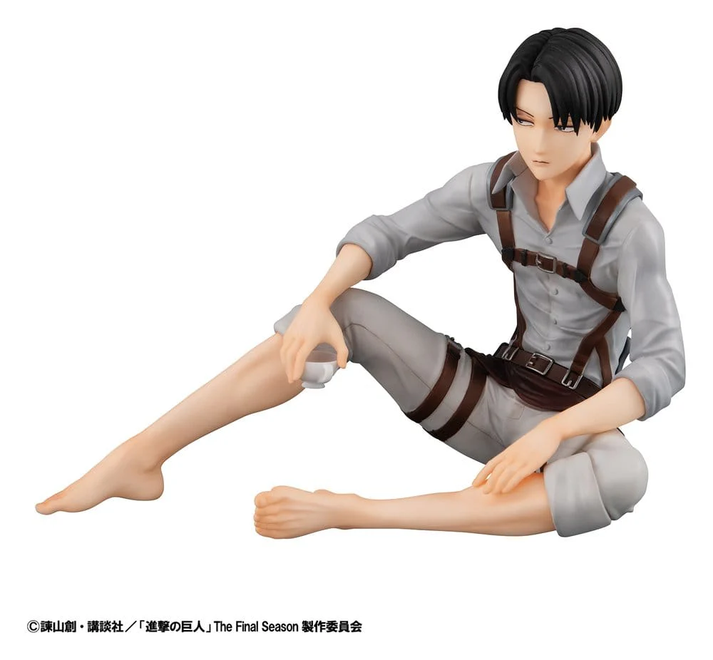 Attack on Titan G.E.M. Series PVC Figur Squad Captain Levi Palm Size - Image 4