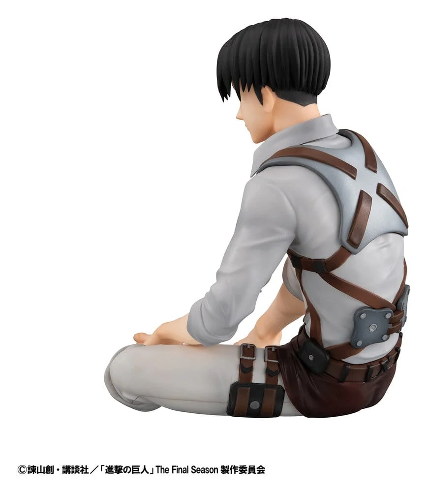 Attack on Titan G.E.M. Series PVC Figur Squad Captain Levi Palm Size - Image 6