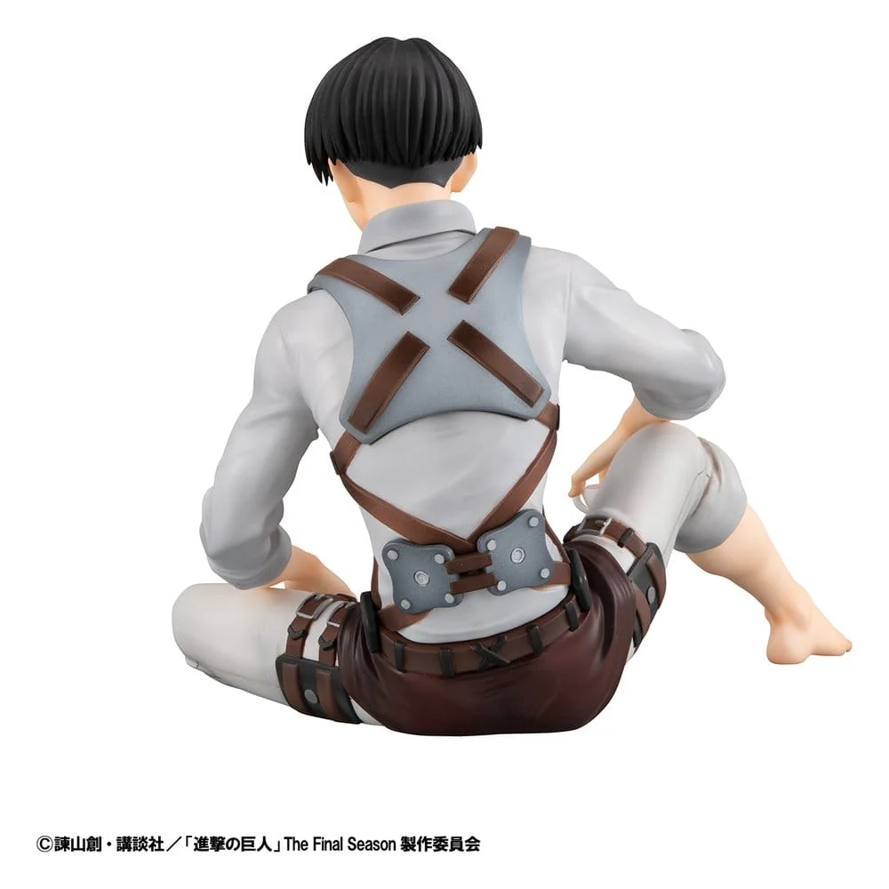 Attack on Titan G.E.M. Series PVC Figur Squad Captain Levi Palm Size - Image 7