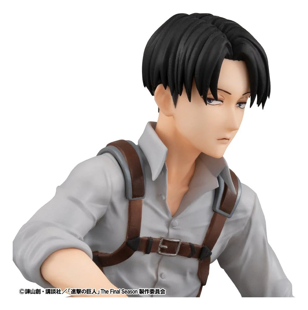 Attack on Titan G.E.M. Series PVC Figur Squad Captain Levi Palm Size - Image 8