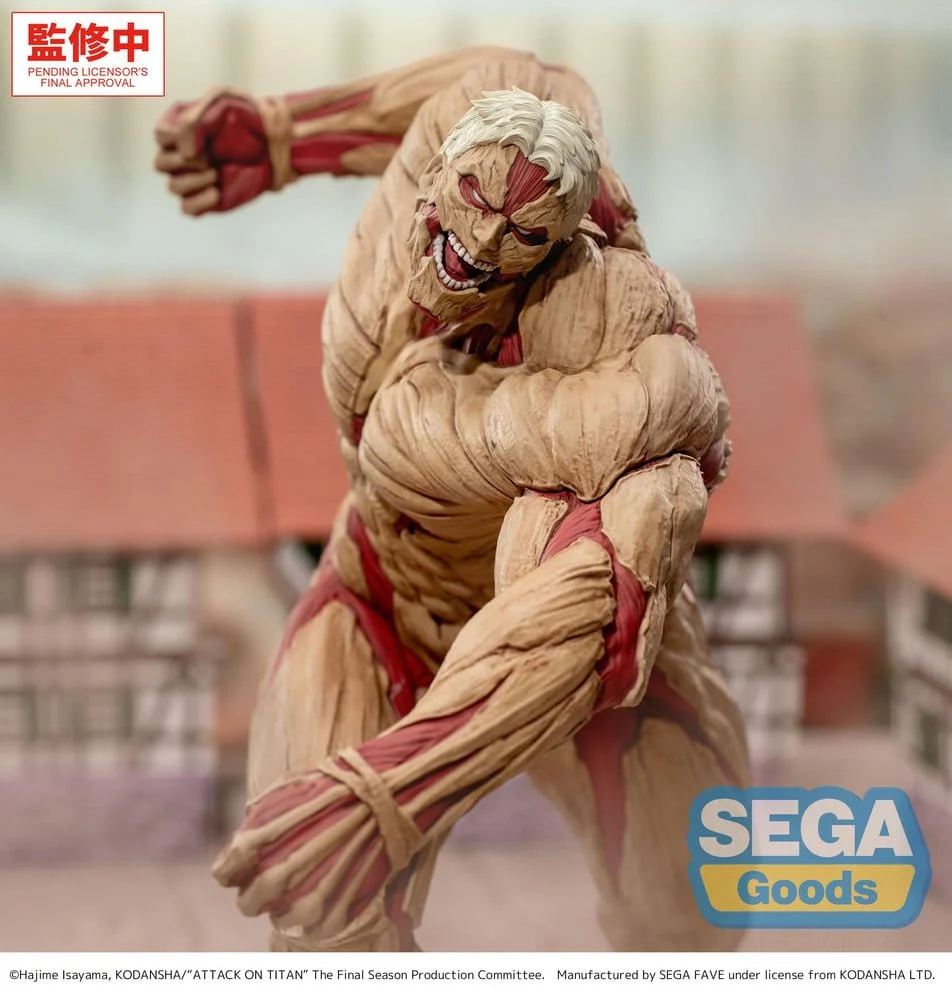 Attack on Titan GigantiX PVC Figur Reiner Braun Armored Titan Ver. - Image 4