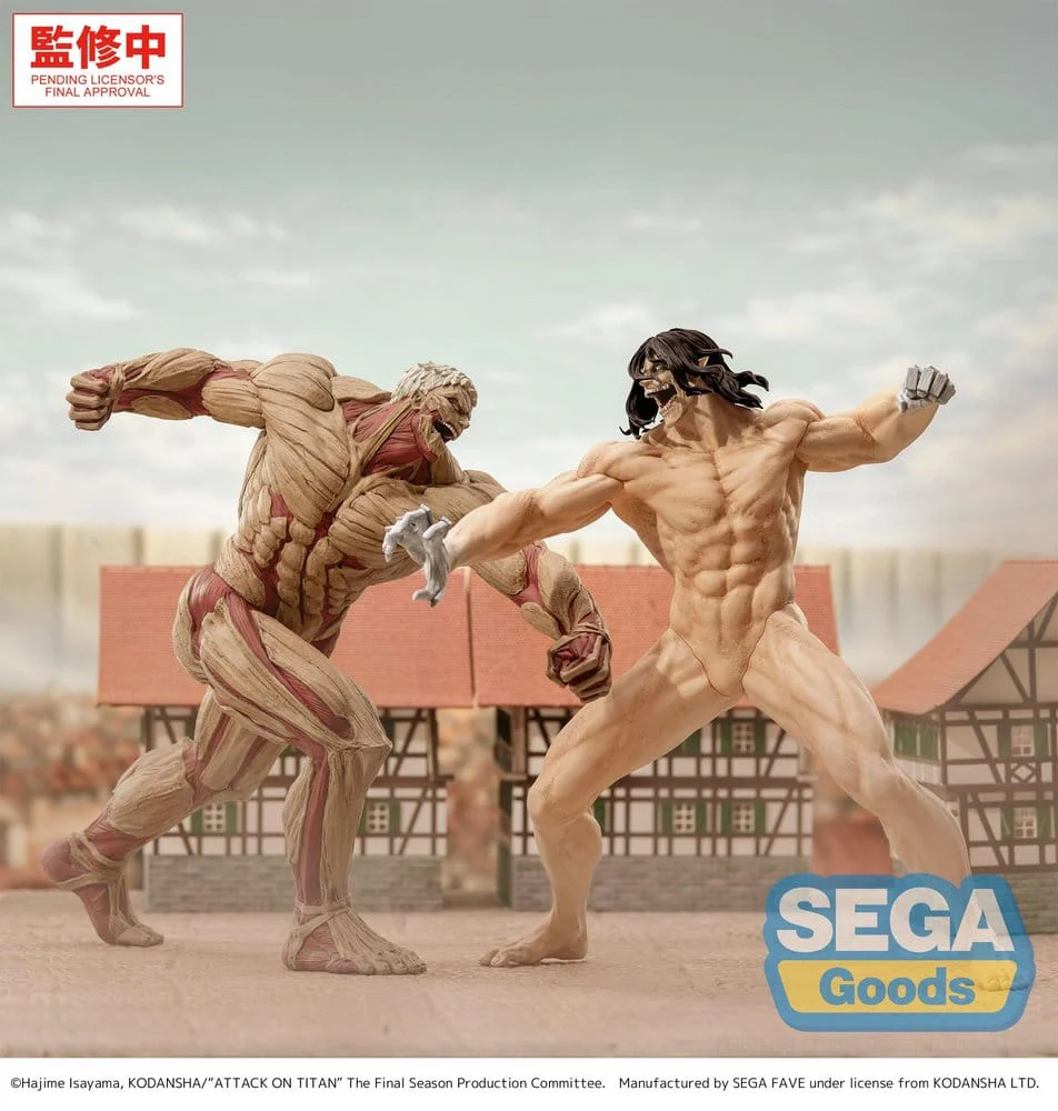 Attack on Titan GigantiX PVC Figur Reiner Braun Armored Titan Ver. - Image 5