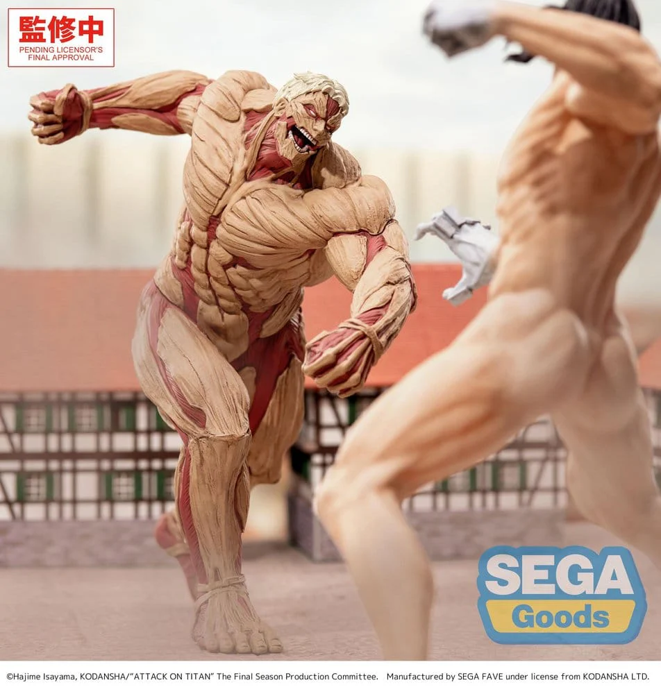 Attack on Titan GigantiX PVC Figur Reiner Braun Armored Titan Ver. - Image 6