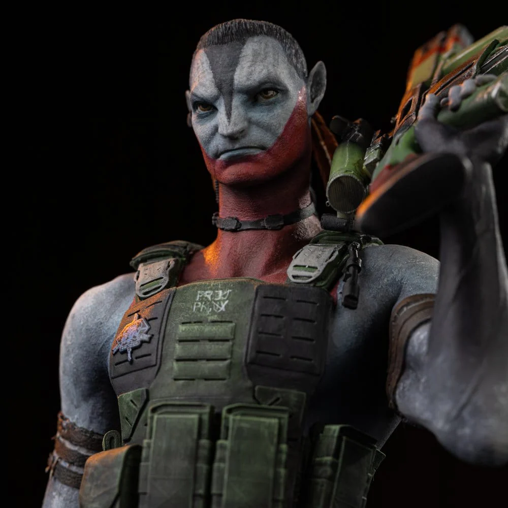 Avatar 3: Fire and Ash Art Scale Statue Miles Quaritch - Image 7