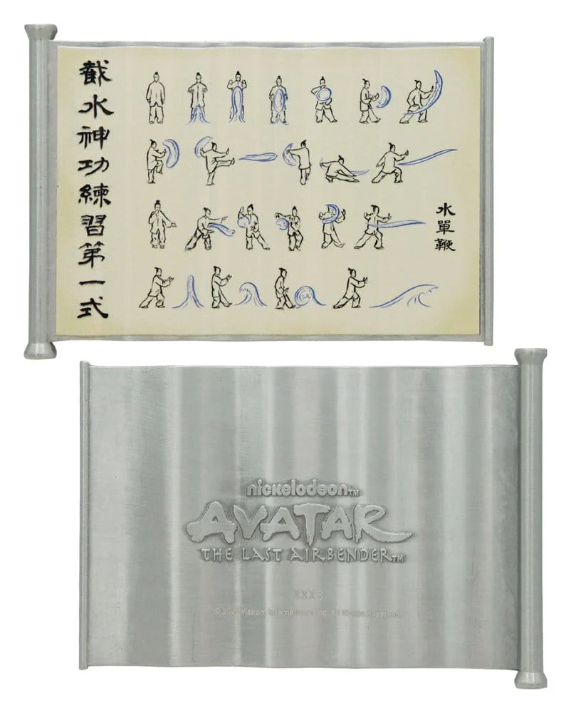 Avatar Der Herr der Elemente Replik Waterbending Scroll - Image 3