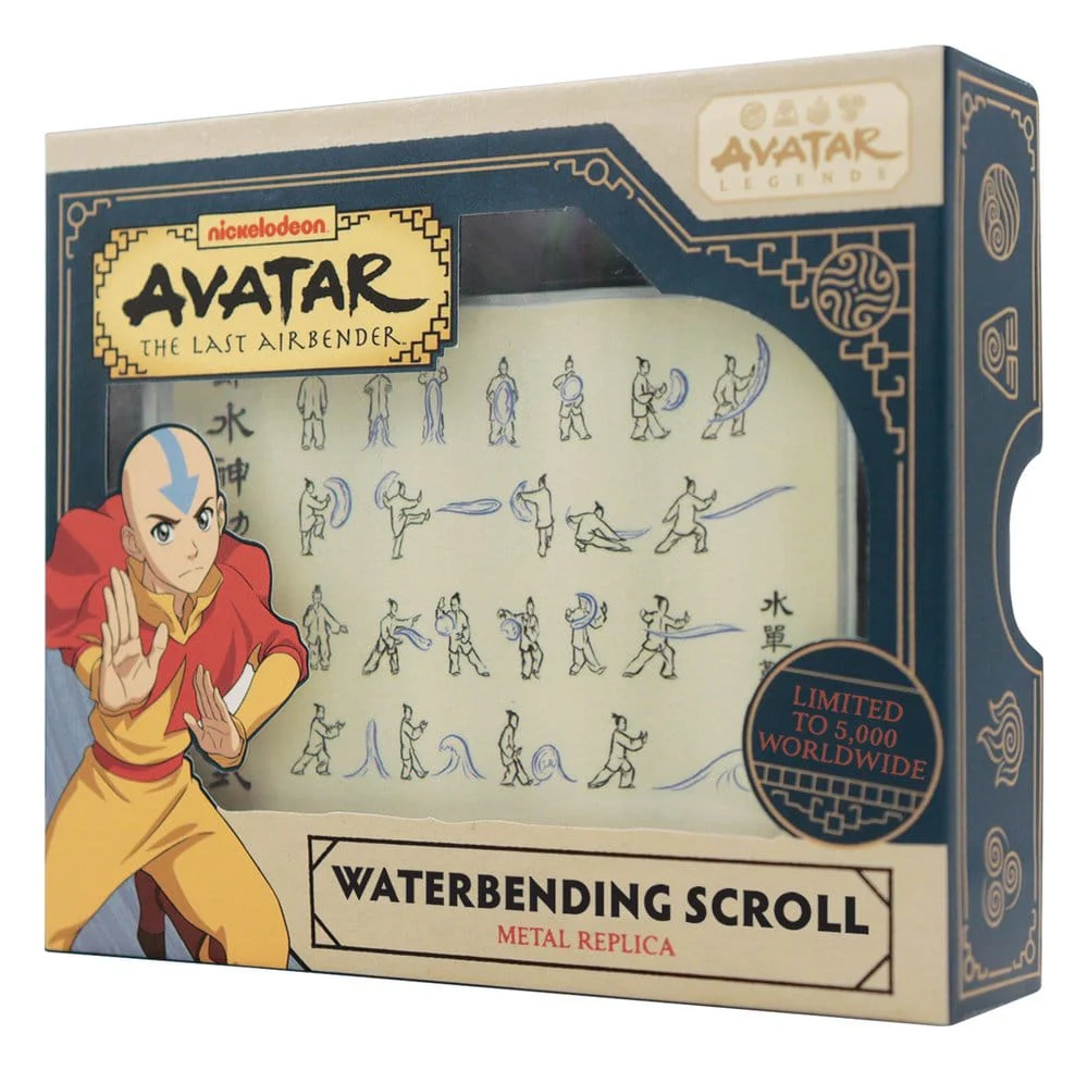 Avatar Der Herr der Elemente Replik Waterbending Scroll - Image 4