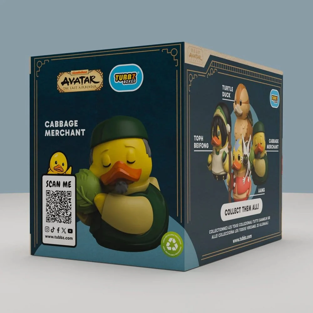 Avatar Der Herr der Elemente Tubbz PVC Figur Cabbage Merchant Boxed Edition - Image 2