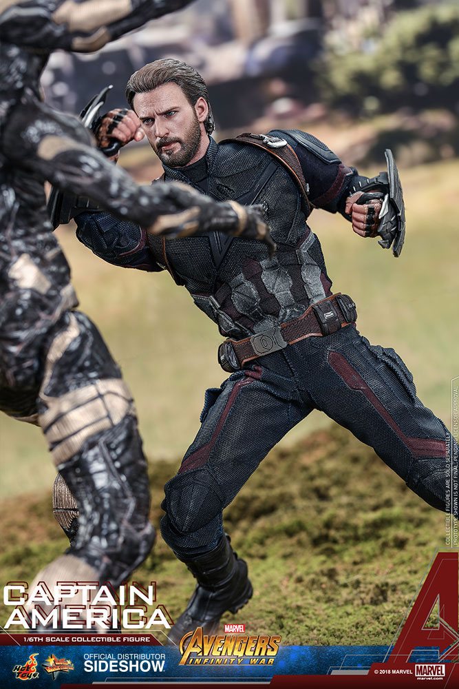 Avengers Infinity War Movie Masterpiece Actionfigur Captain America - Image 4