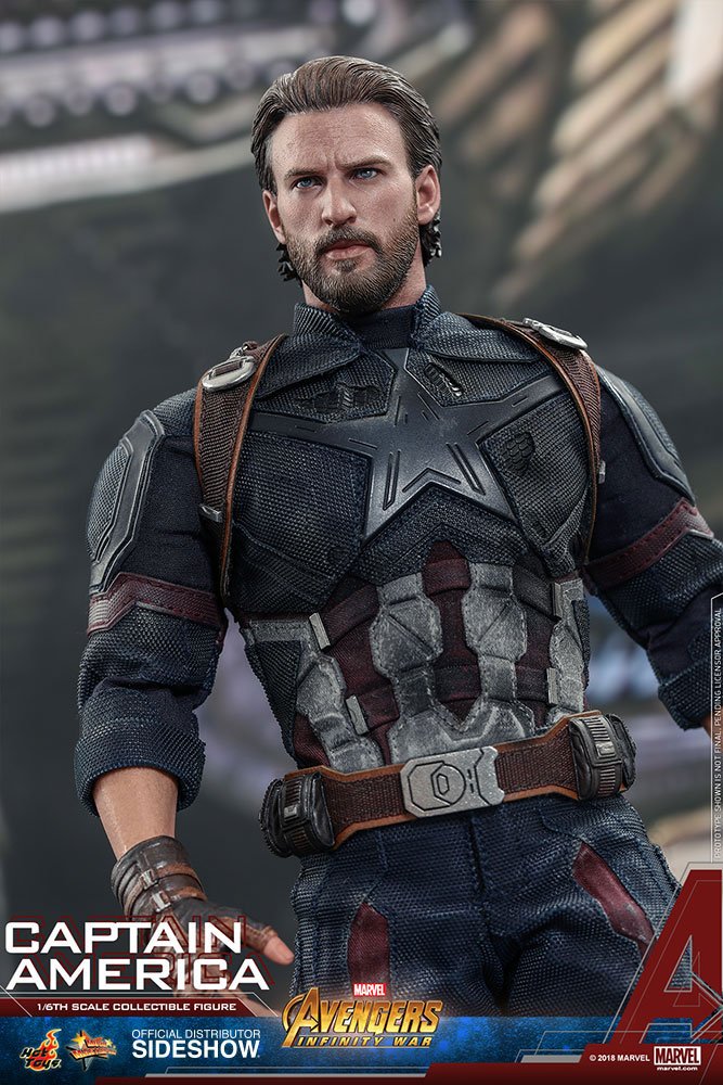 Avengers Infinity War Movie Masterpiece Actionfigur Captain America - Image 5