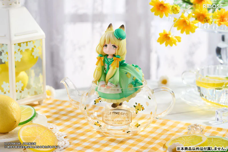 Azuki Tea Time Cats x Siamese Cat Lemon Cat Friendship Collaboration Exclusive Set