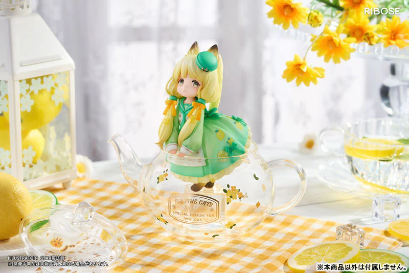 Azuki Tea Time Cats x Siamese Cat Lemon Cat Friendship Collaboration Exclusive Set - Image 4