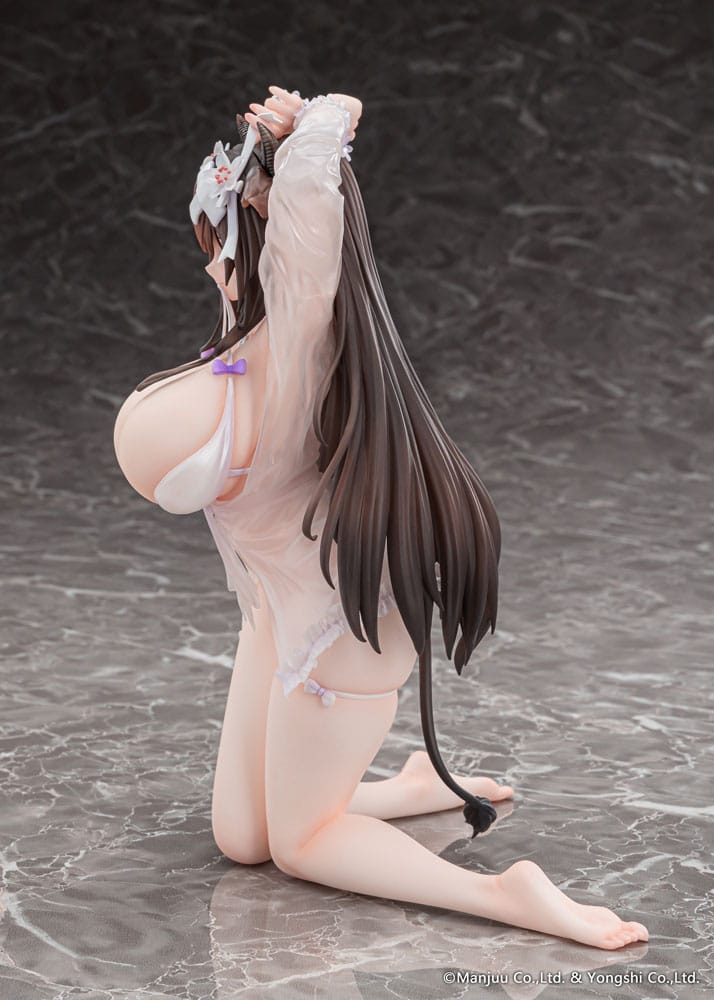Azur Lane AmiAmi x AniGift PVC Statue Kashino Hot Springs Relaxation Mouse Pad Design Ver. Regular Edition - Image 7
