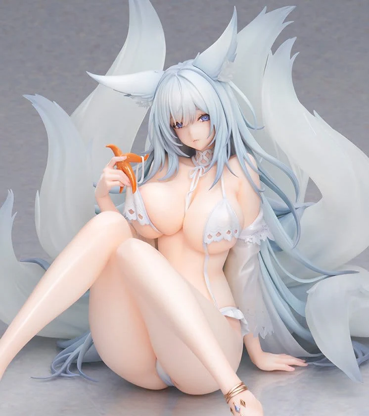 Azur Lane PVC Figur Shinano Dreamy White Sands Ver. - Image 8