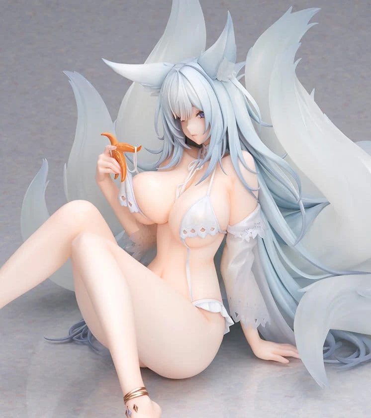 Azur Lane PVC Figur Shinano Dreamy White Sands Ver. - Image 9
