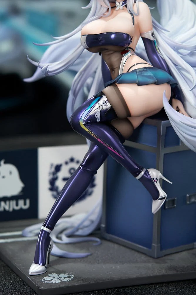 Azur Lane PVC Figur Shinano Moonlit Chrome Ver. Acrylic Special Edition w/Display - Image 15