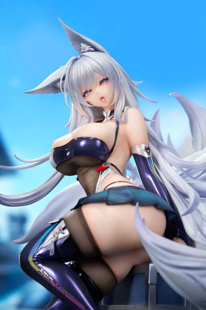Azur Lane PVC Figur Shinano Moonlit Chrome Ver. Acrylic Special Edition w/Display - Image 21