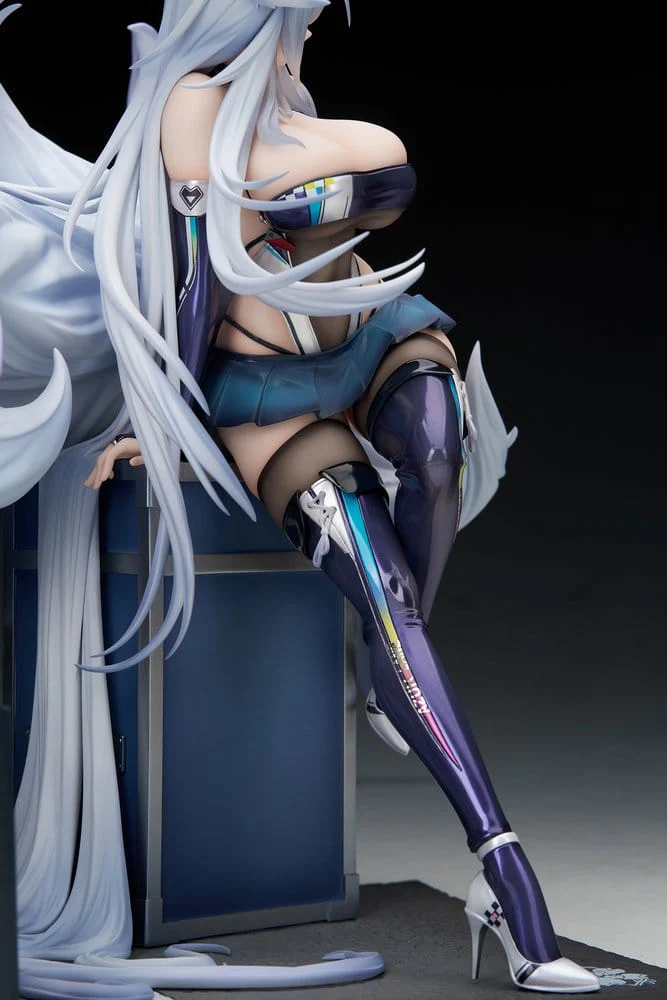Azur Lane PVC Figur Shinano Moonlit Chrome Ver. Acrylic Special Edition w/Display - Image 9