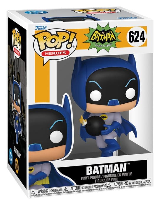 Batman 66 POP! Heroes Vinyl Figur Batman with Bomb - Image 2