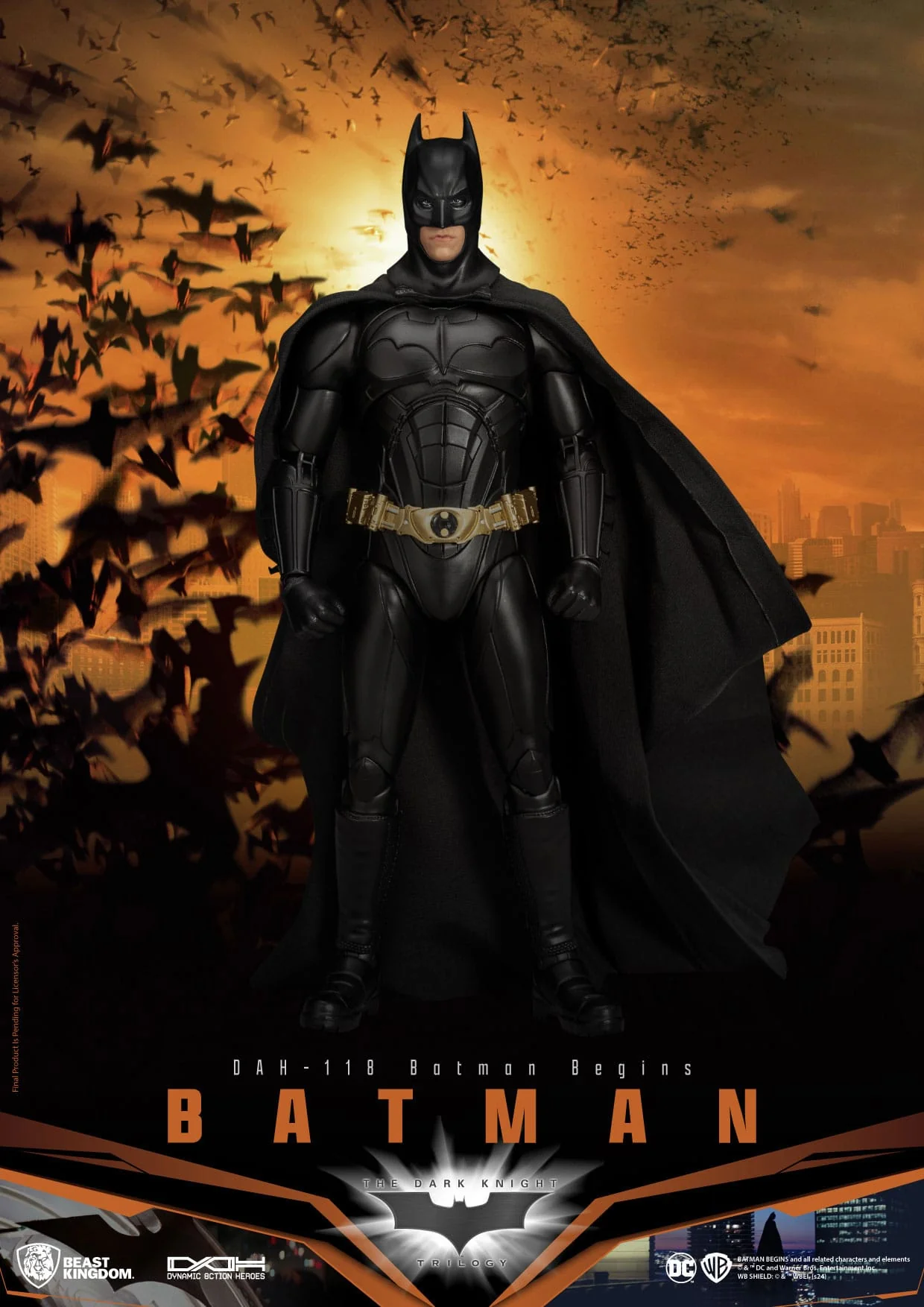 Batman (Batman Begins) DC Comics Dynamic 8ction Heroes Beast Kingdom Toys